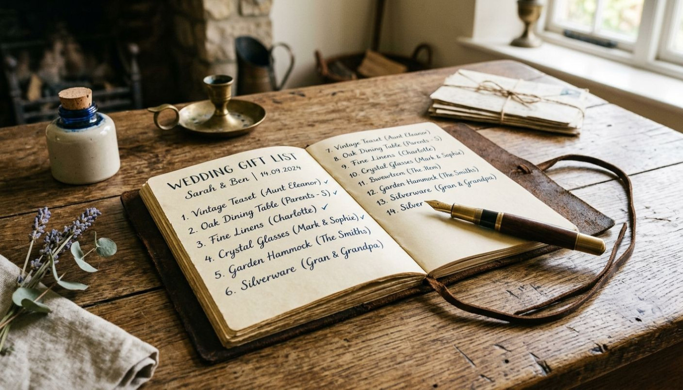 Le guide ultime pour composer une liste de cadeaux de mariage